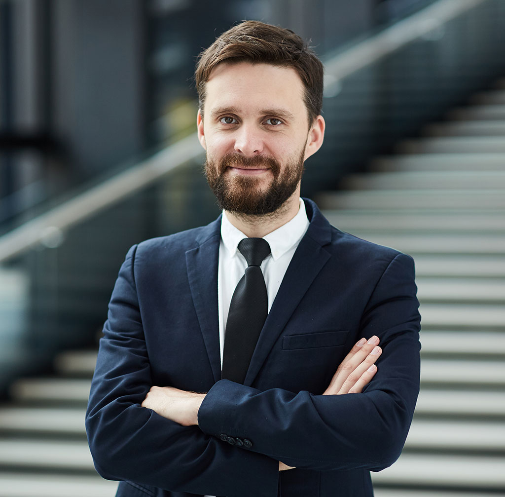 confident businessman